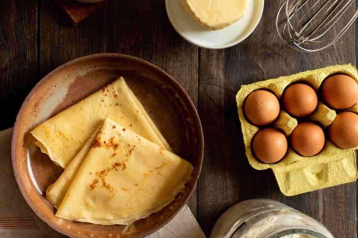 crepes senza uova e glutine ricetta
