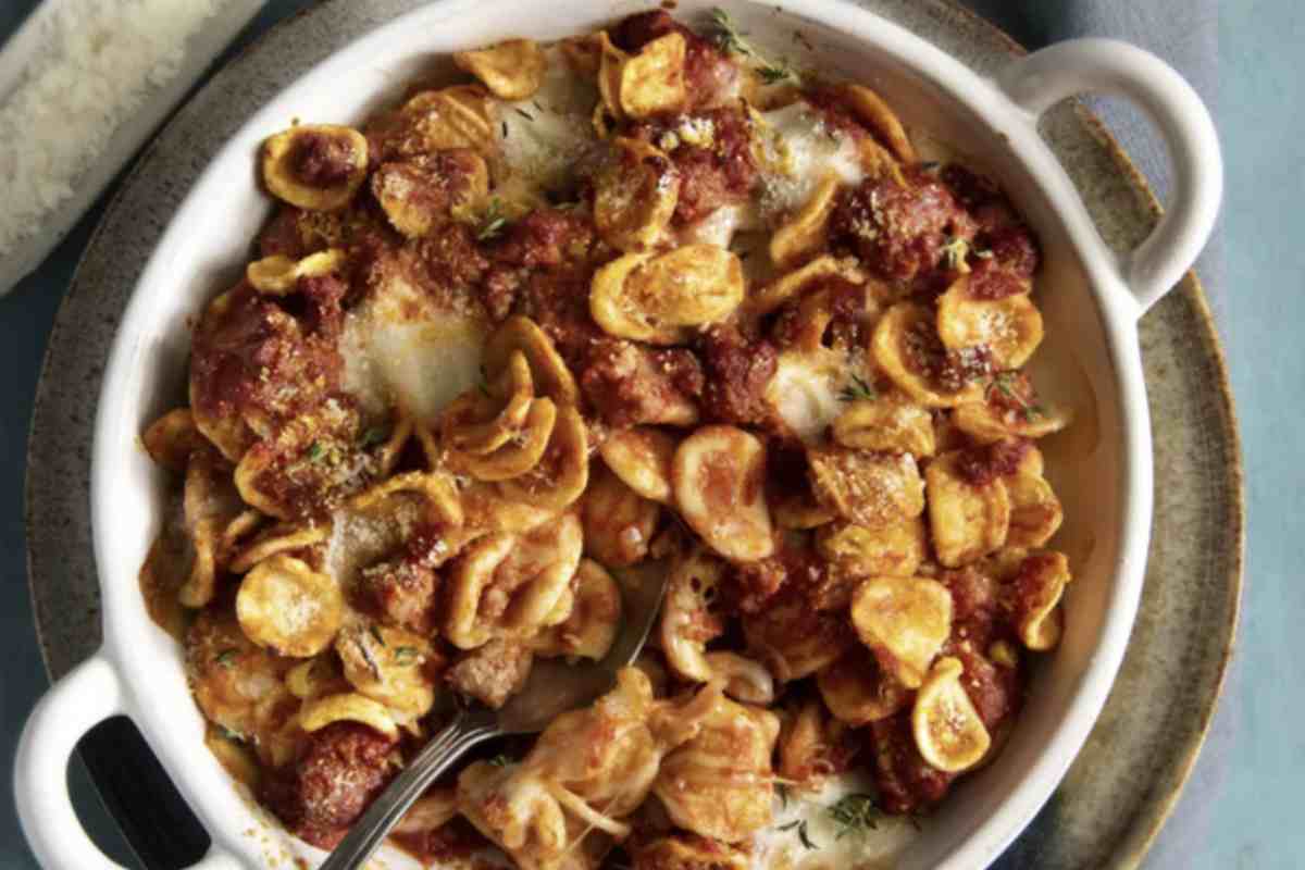 Le orecchiette alla positanese stanno proprio in questa categoria: un primo che non ha bisogno di effetti speciali,