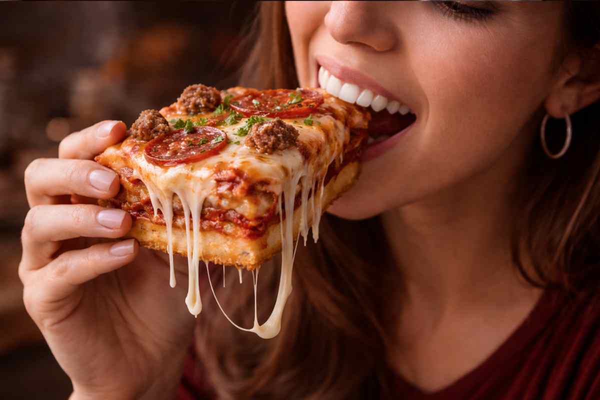 ricetta della pizza a strati