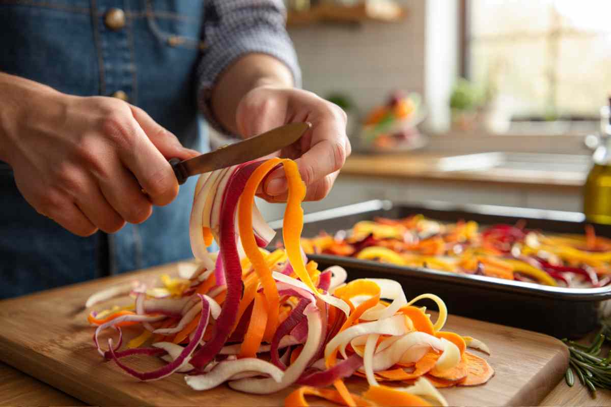 Le bucce delle verdure valgono oro e tu le butti