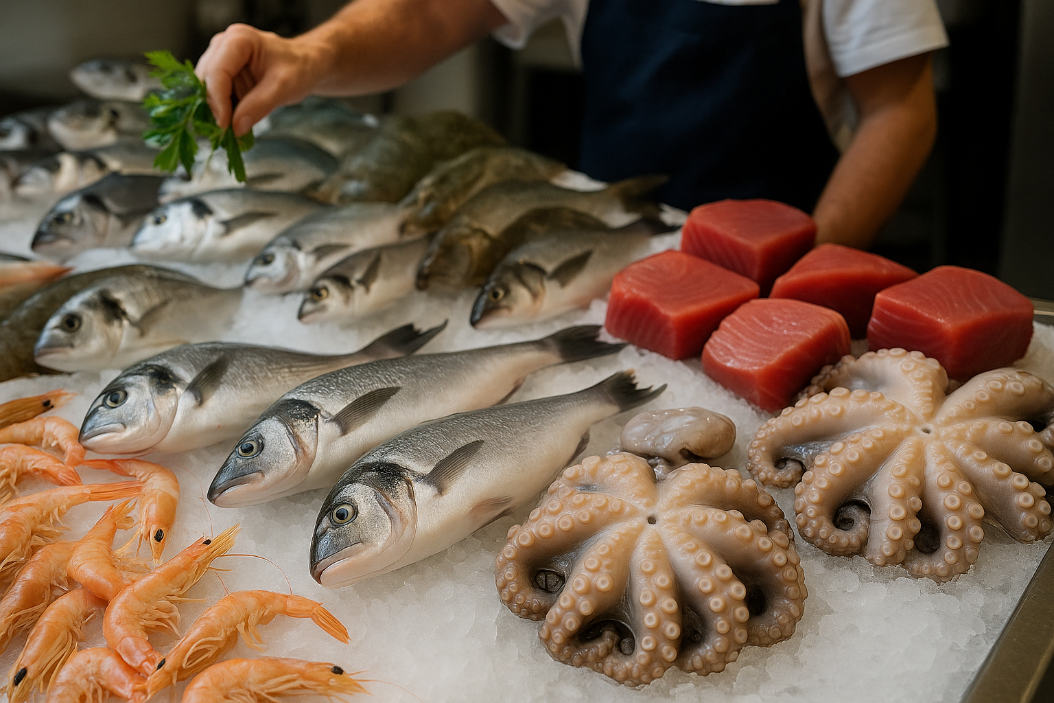 Come riconoscere e cucinare il pesce fresco: polpo, tonno e baccalà al banco del mercato (2)