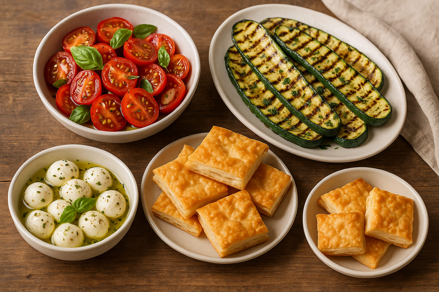 Contorni e antipasti estivi: marinature, gratinati e verdure di stagione