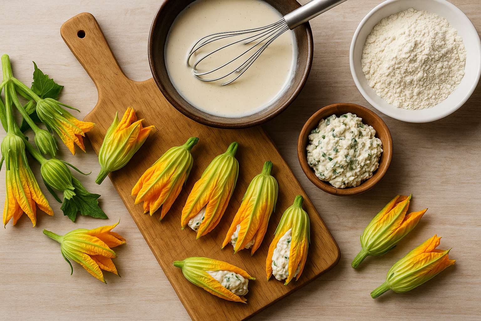 Fiori di zucca: dalla pastella classica ai ripieni vegetariani, come cucinarli a luglio (2)