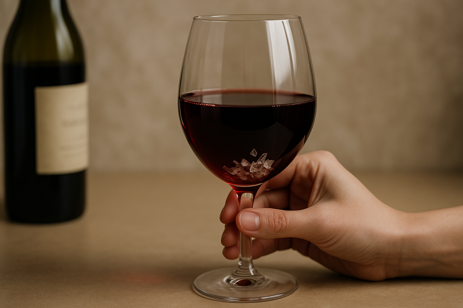 Diamanti nel vino: cosa sono i cristalli di tartrato e perché non devi preoccuparti (2)