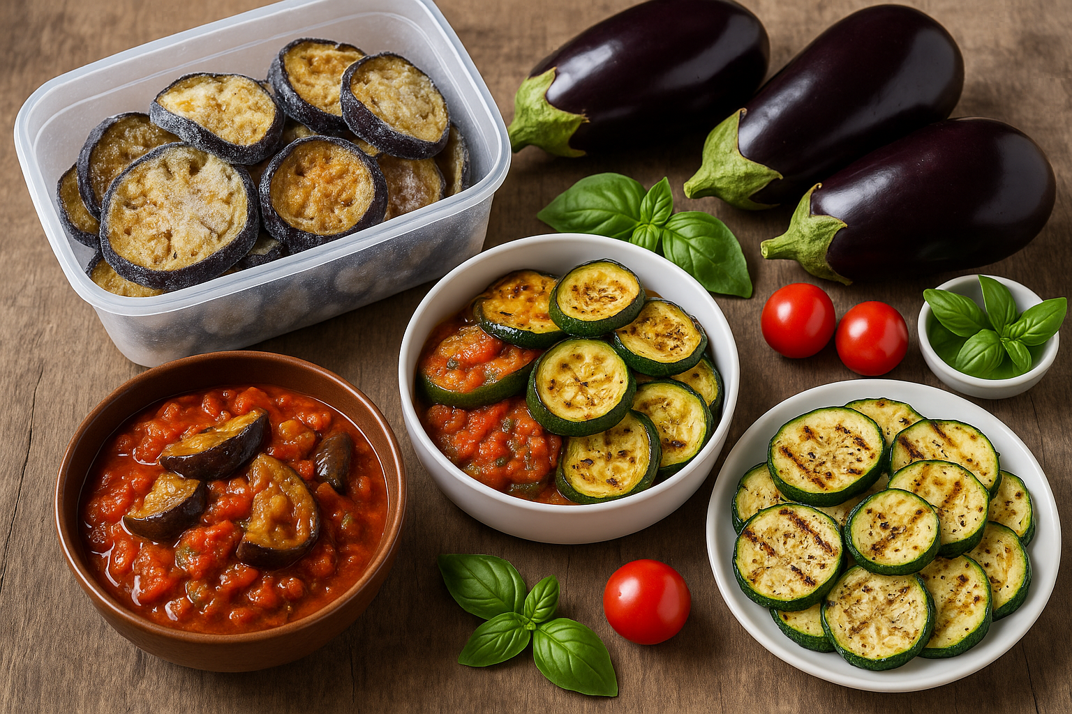 Melanzane d'estate: congelamento, ricette e usi in cucina (2)