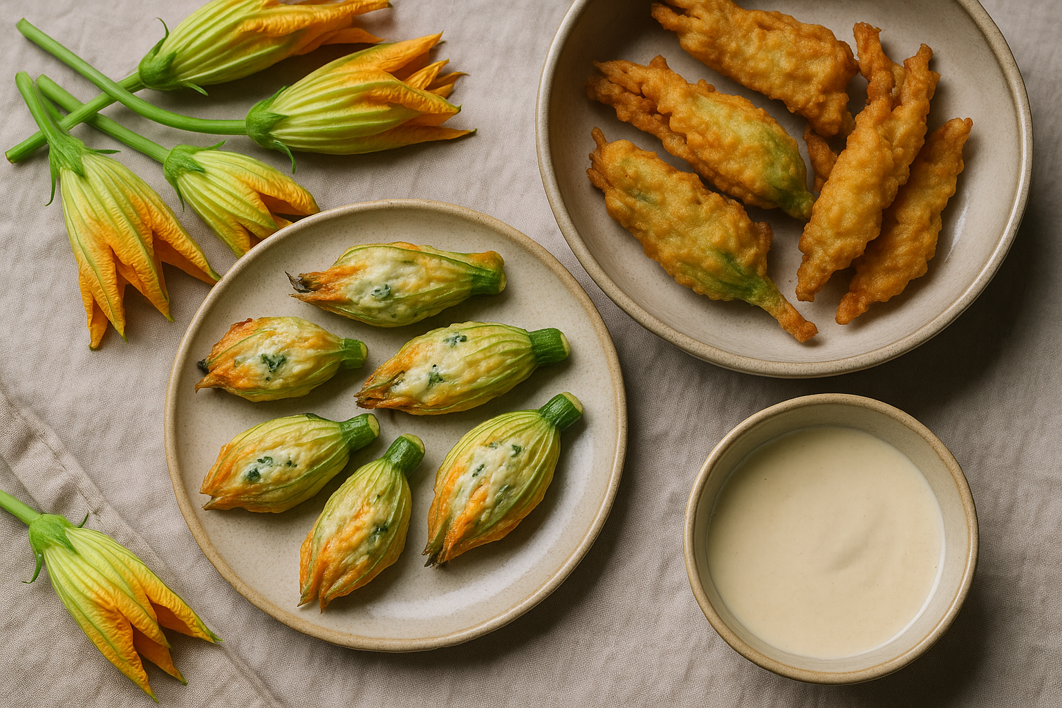 Fiori di zucca e verdure estive: 5 modi per cucinarli tra fritti, ripieni e in pastella (2)