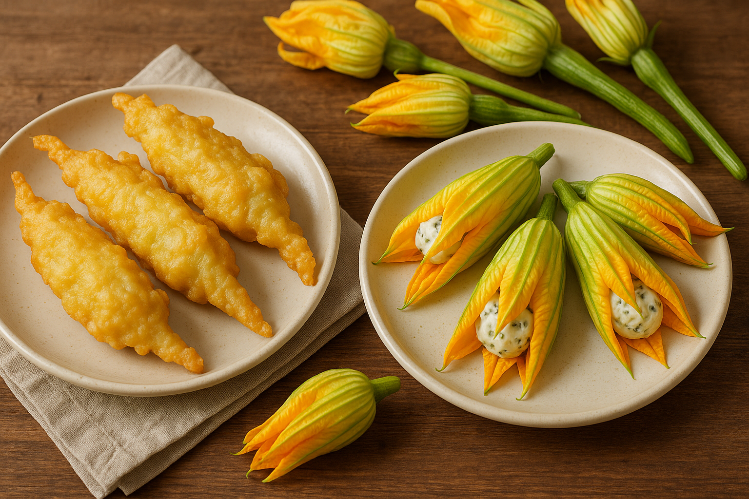 Fiori di zucca: dalla pastella classica ai ripieni vegetariani, come cucinarli a luglio