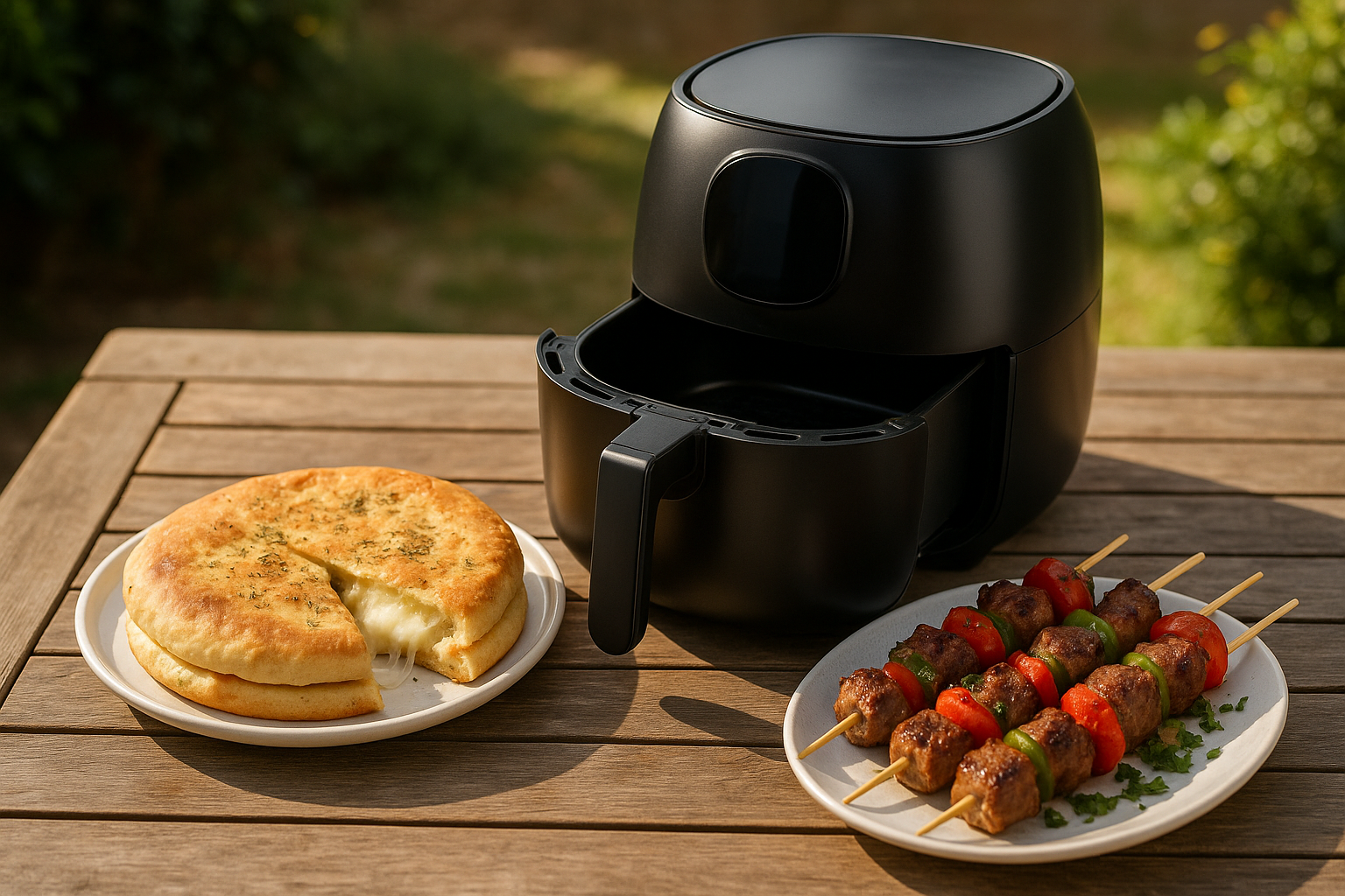 Ricette con la friggitrice ad aria: spiedini di kebab, focaccia in padella e piatti veloci per l'estate (2)