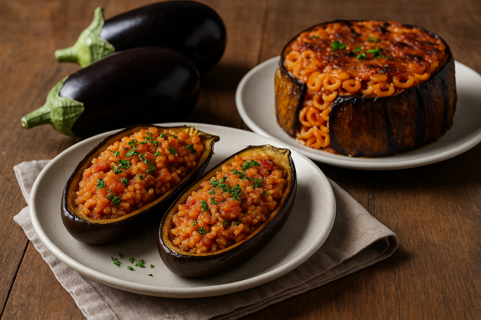 Melanzane ripiene e in timballo: due piatti unici siciliani per l'estate