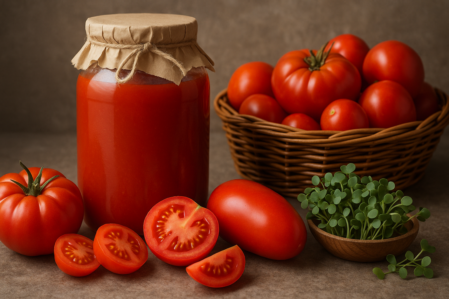Ingredienti estivi da conoscere: germogli di senape, pomodori per passata e conservazione (2)