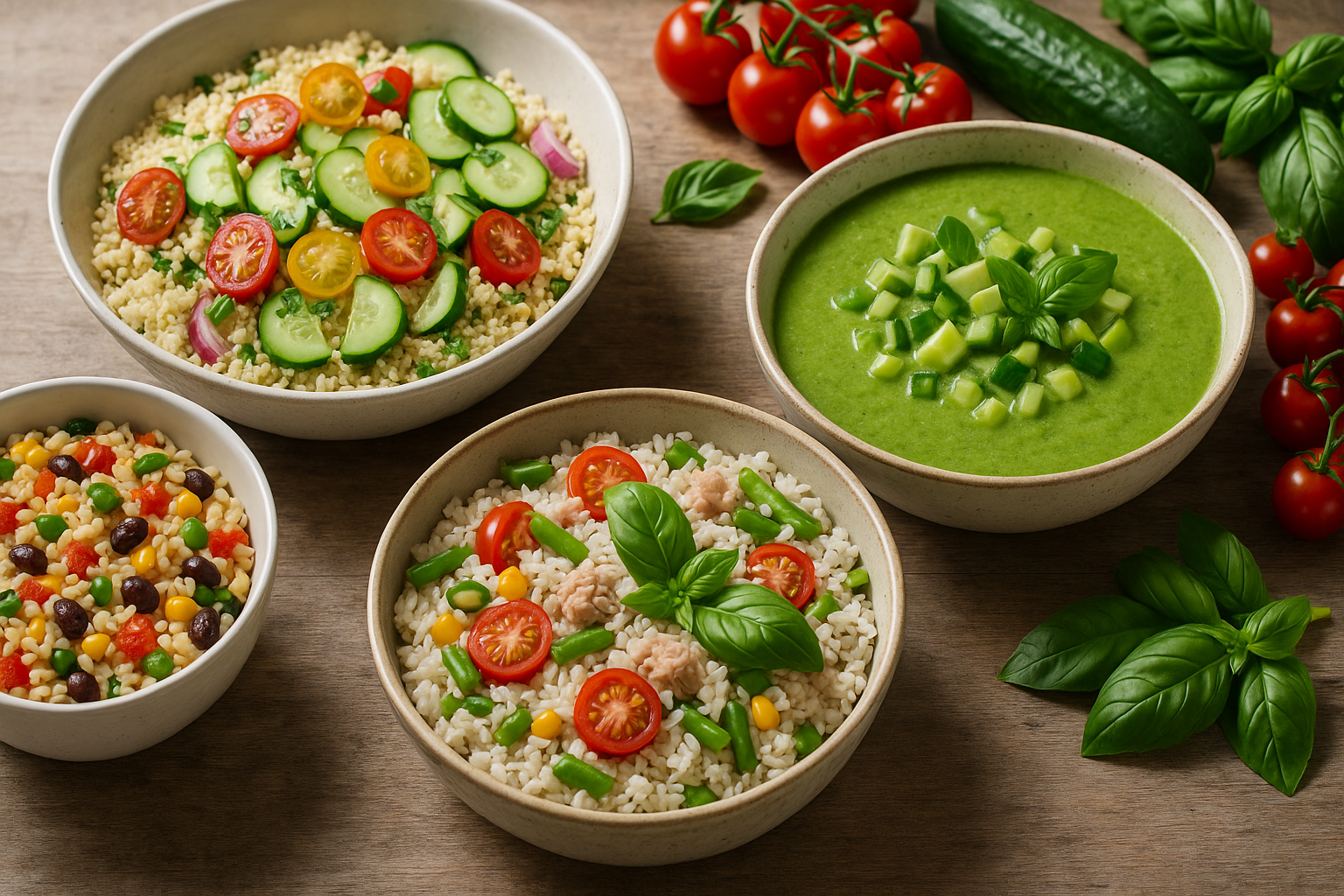 Piatti freddi estivi 2026: cous cous, insalate e gazpacho per la bella stagione (2)