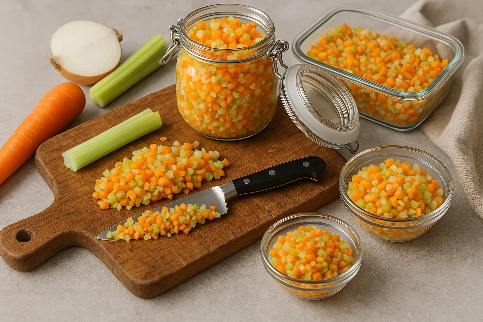 Soffritto: la ricetta base e il trucco per averlo sempre pronto in cucina