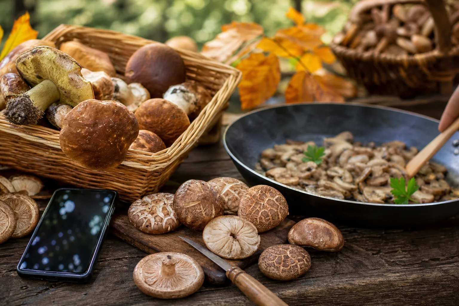Funghi d'autunno: come cucinarli bene e non confondere i velenosi