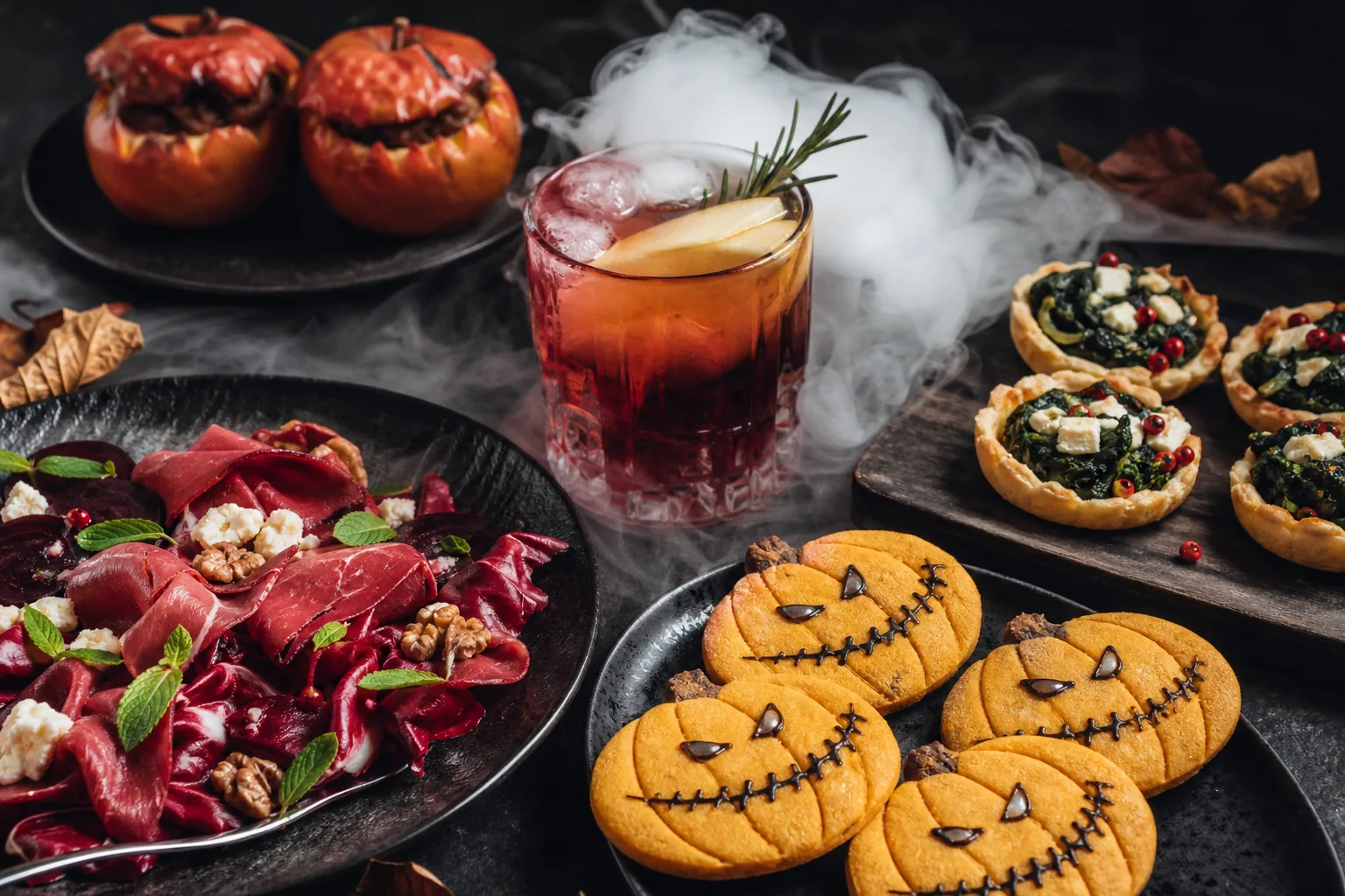Ricette di Halloween: insalata del vampiro, cocktail e antipasti mostruosi