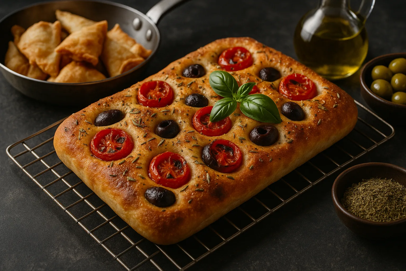 Rivisitazioni creative di classici italiani: strudel alla parmigiana, focaccia in friggitrice ad aria, calzone di cipoll