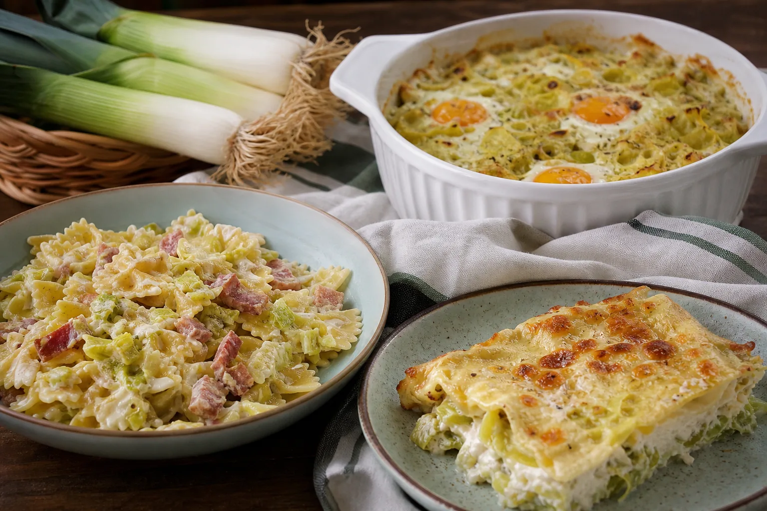 Piatti con porri: ricette cremose e veloci per la settimana