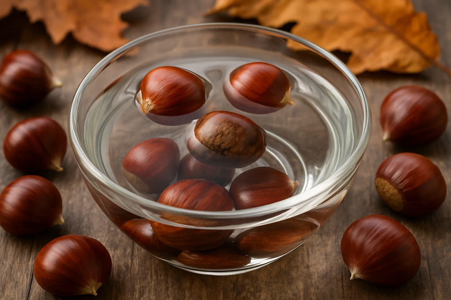 Castagne: come riconoscere quelle buone (e il trucco del galleggiamento)