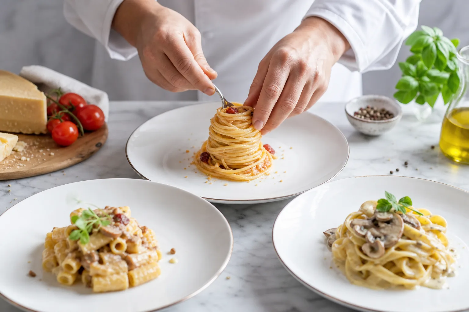 Impiattare la pasta come uno chef: tecniche facili per un risultato professionale