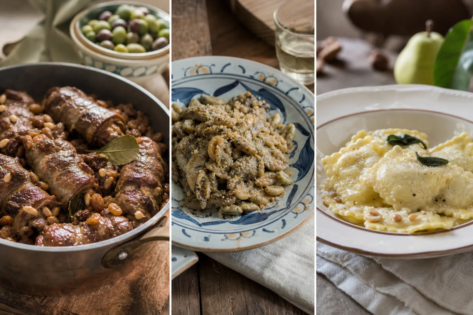Ricette regionali italiane: involtini siciliani, frecantò marchigiano e piatti della tradizione