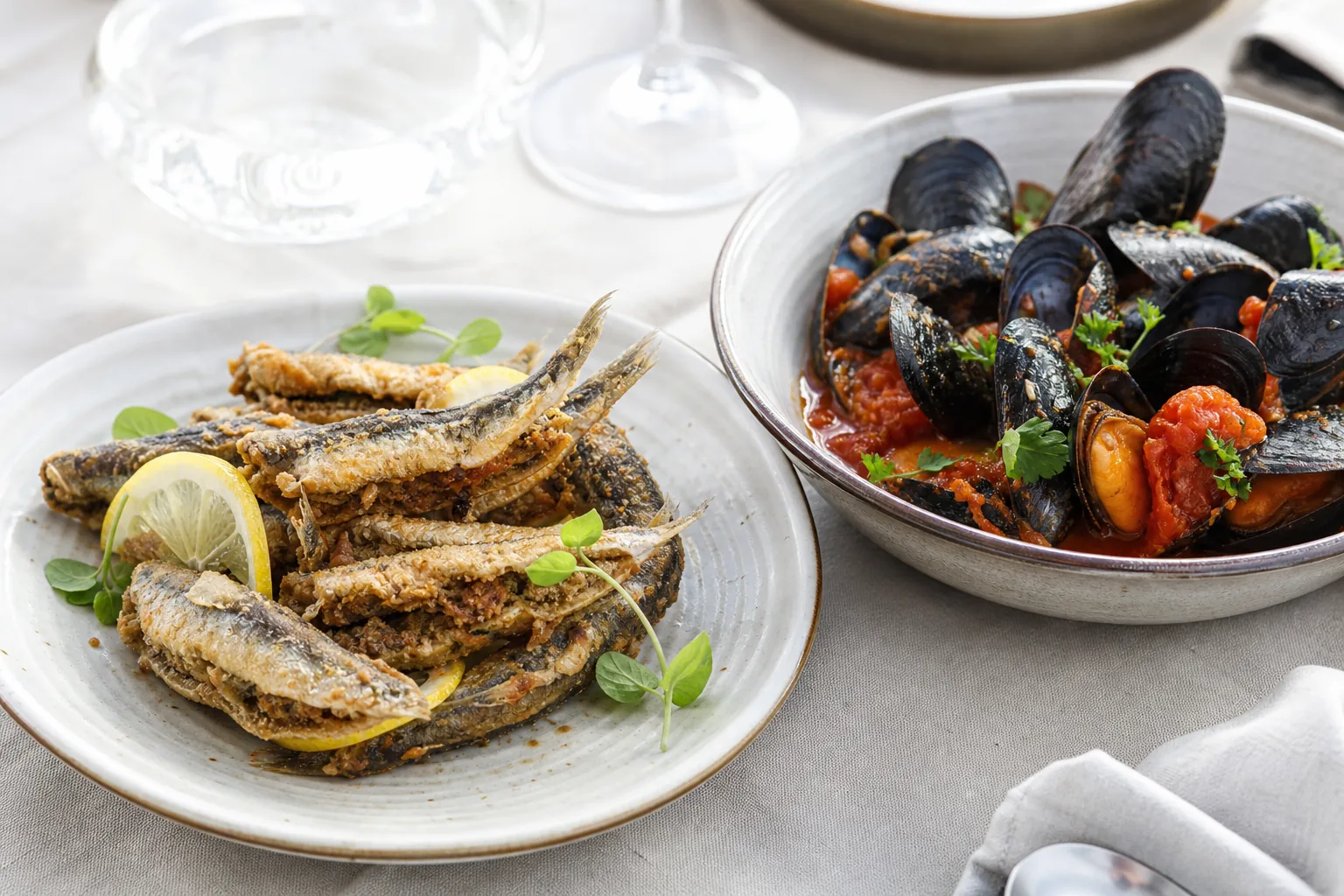 Piatti di pesce: dall'Adriatico al Mediterraneo