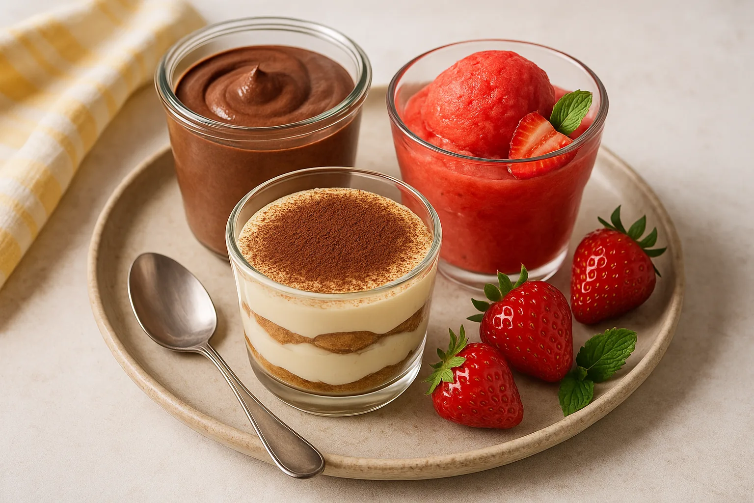 Dolci estivi veloci: sorbetto, mousse e gelato senza forno