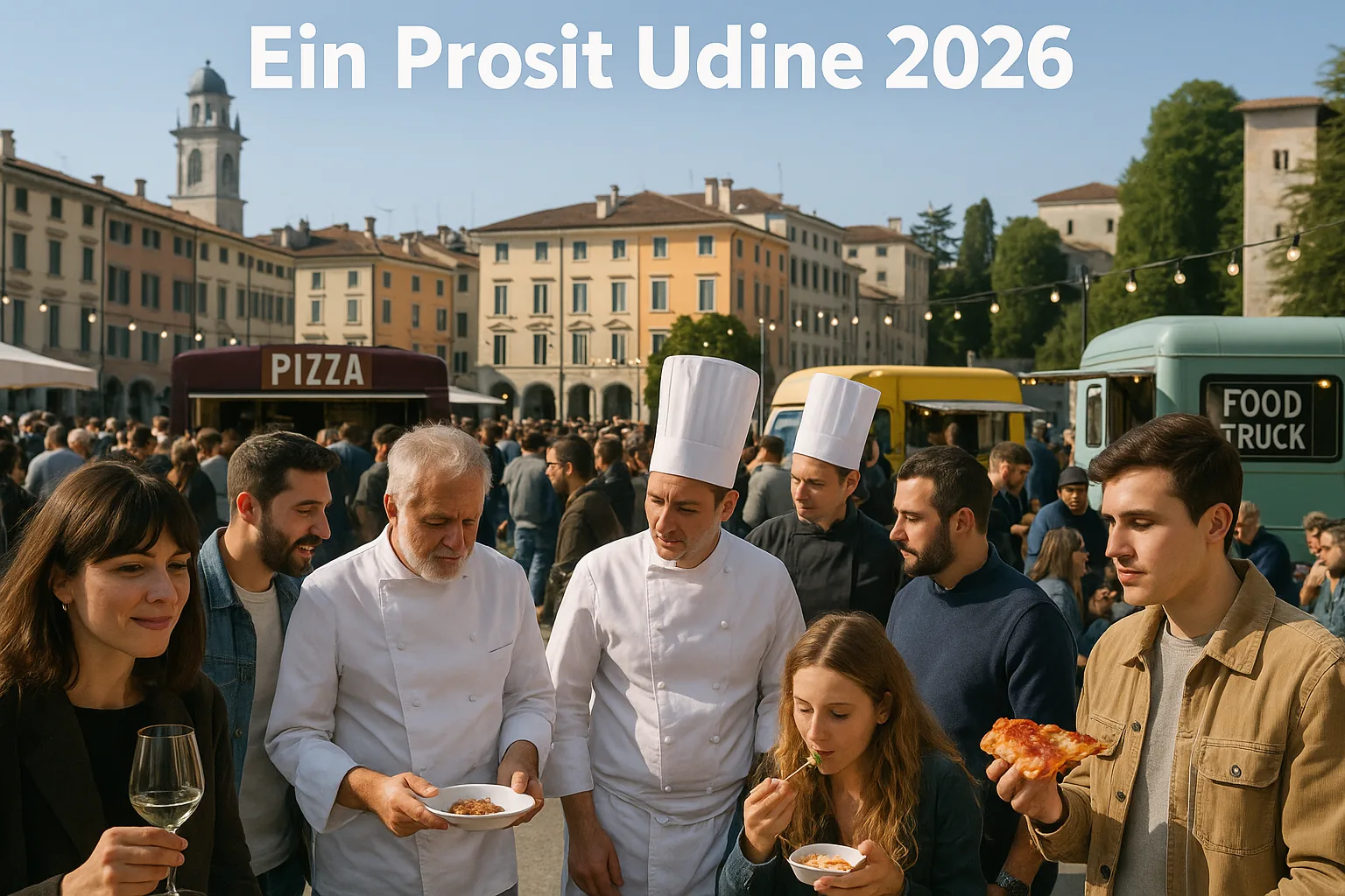Ein Prosit 2026 a Udine dal 14 al 18 ottobre: oltre 90 chef internazionali per un giro del mondo a tavola
