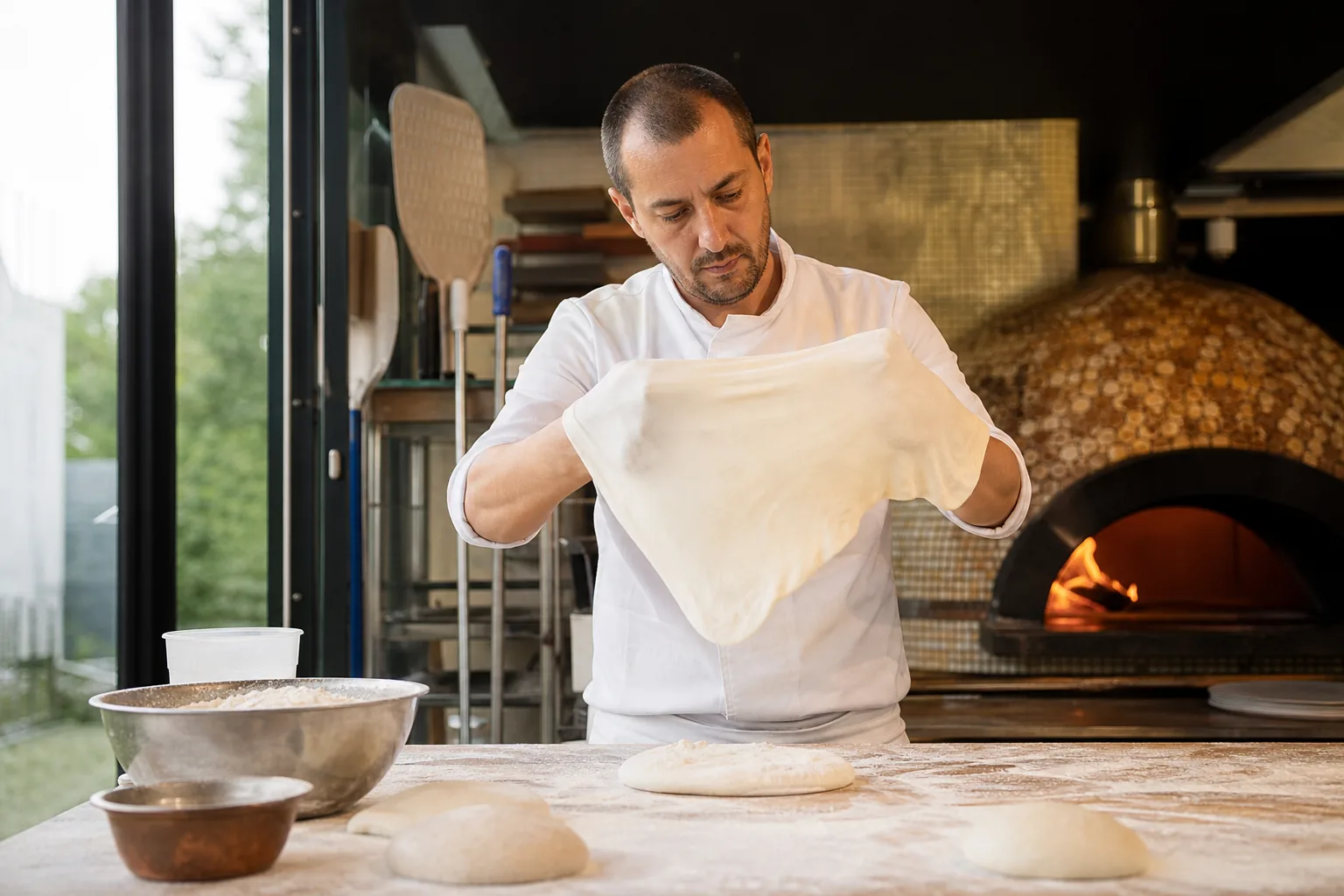 Croccante, soffice, sfogliato: la pizza di Daniel Serale a Borgo San Dalmazzo