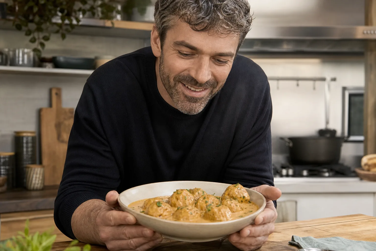 Polpette con sughetto cremoso: la ricetta
