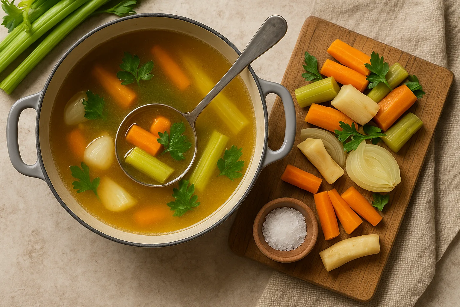 Brodo vegetale fatto bene: la ricetta e 5 modi per riutilizzare le verdure avanzate (2)