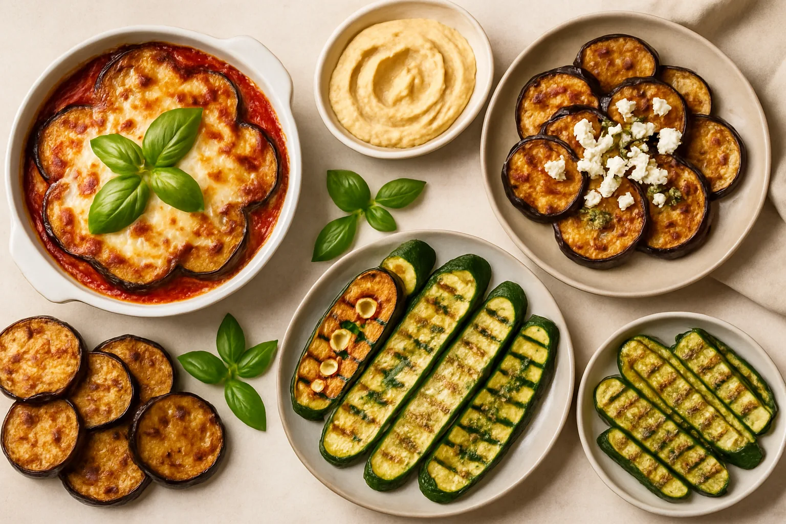 Melanzane e zucchine: 4 modi per cucinare le verdure estive senza besciamella