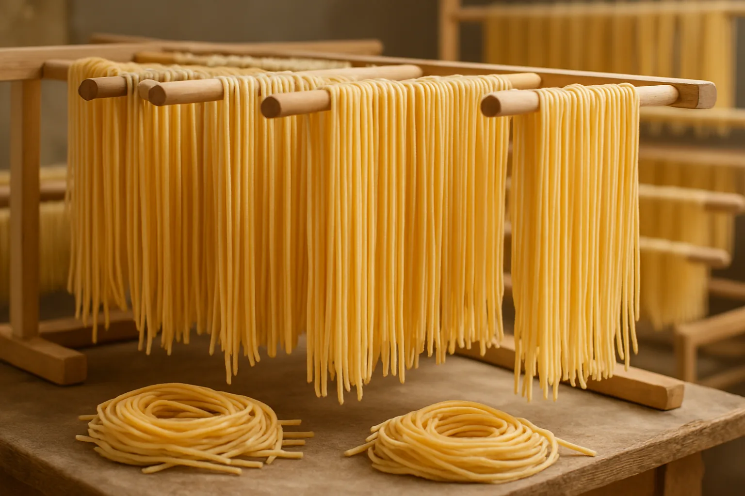 Essiccazione della pasta: perché è così importante e cosa cambia nel piatto