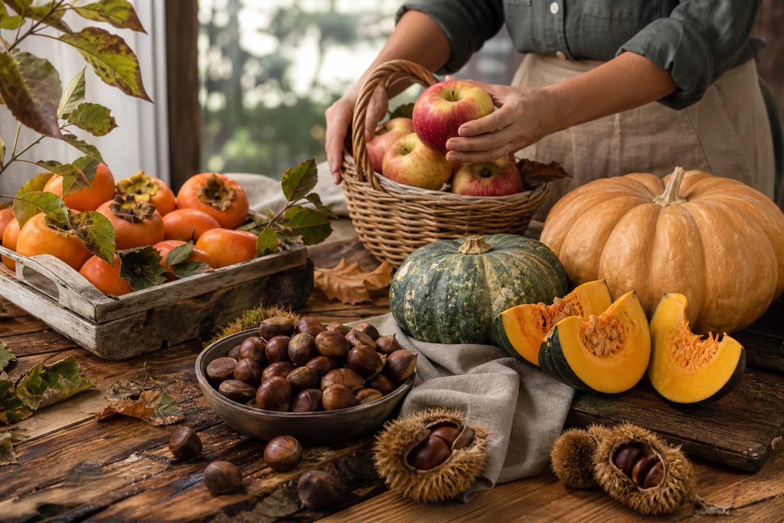Frutta e verdura d'autunno: guida alla scelta e agli indicatori di freschezza
