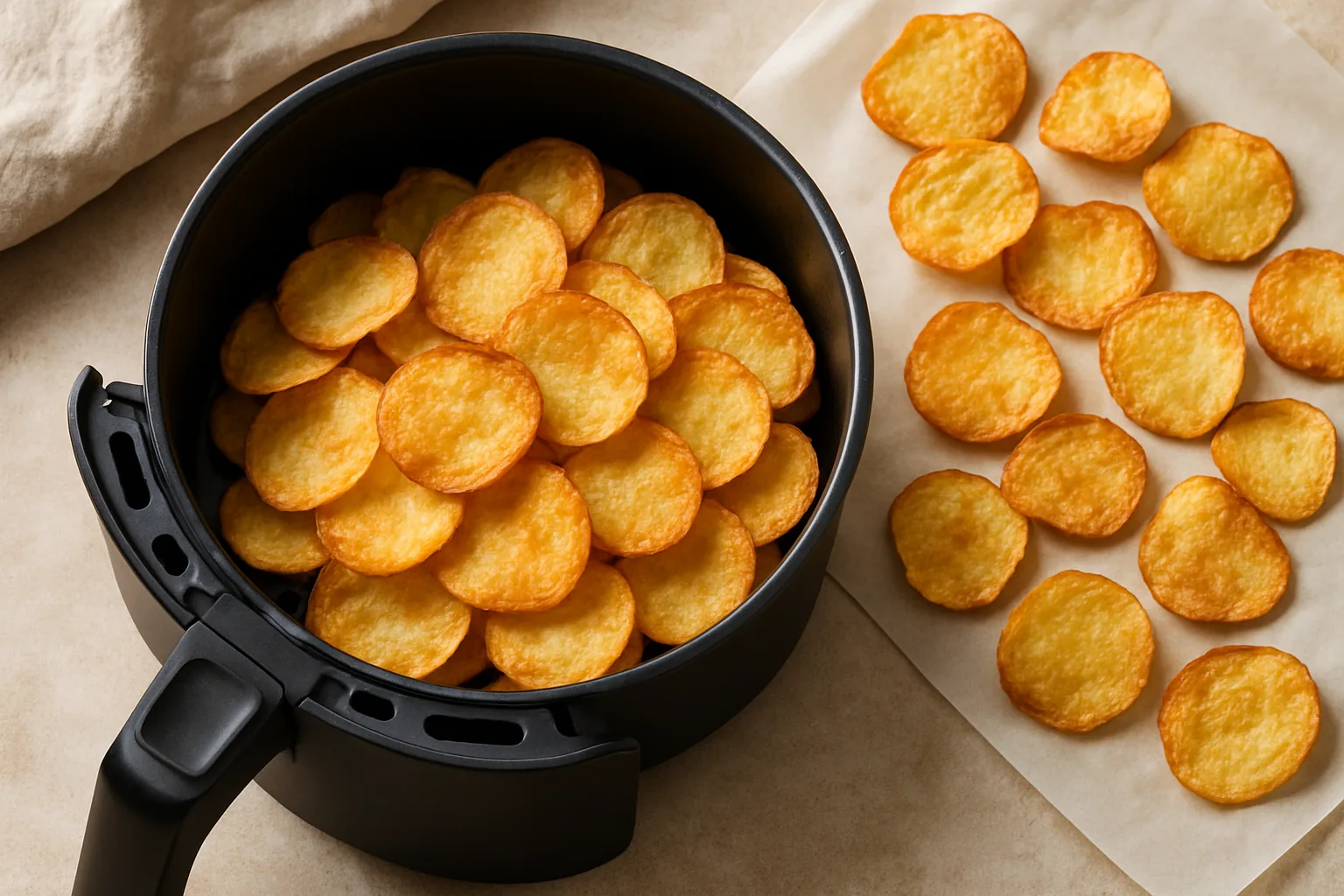 Friggitrice ad aria: chips di patate croccanti senza olio (2)
